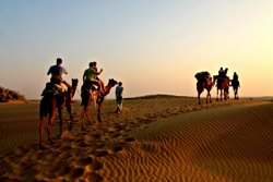 sam sand dunes jaisalmer rajasthan