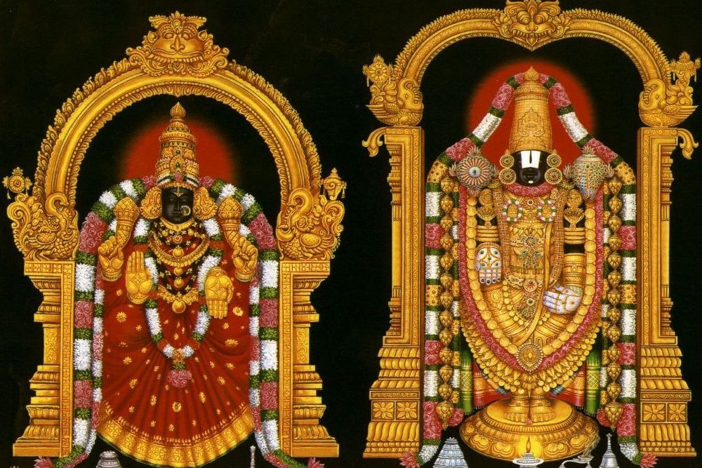 tirupati-tirumala-venkateswara swamy and goddess padmavathi
