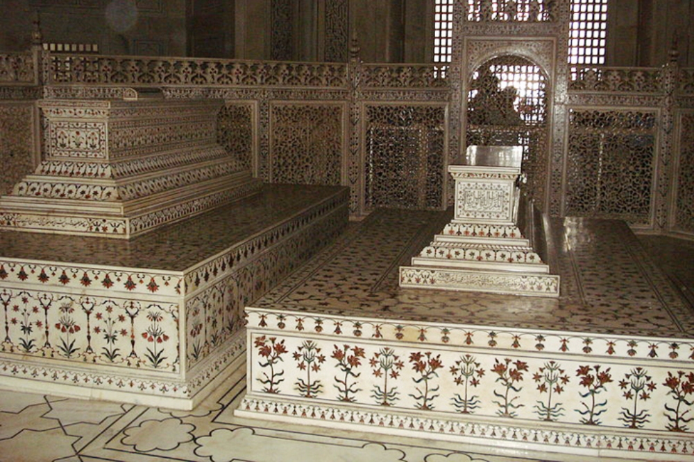 tomb of shah jahan and mumtaz agra